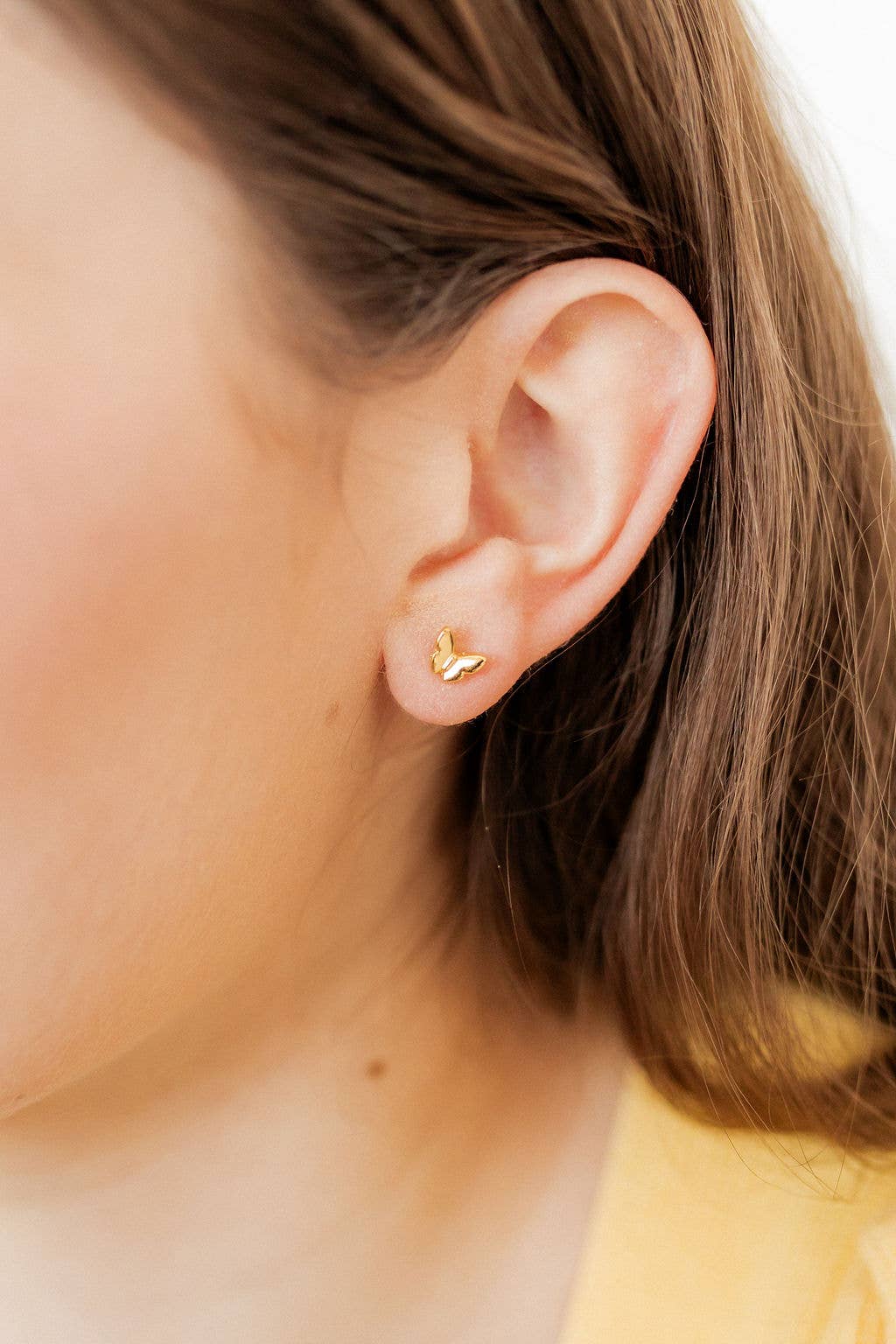 Bella Butterfly Stud Earrings