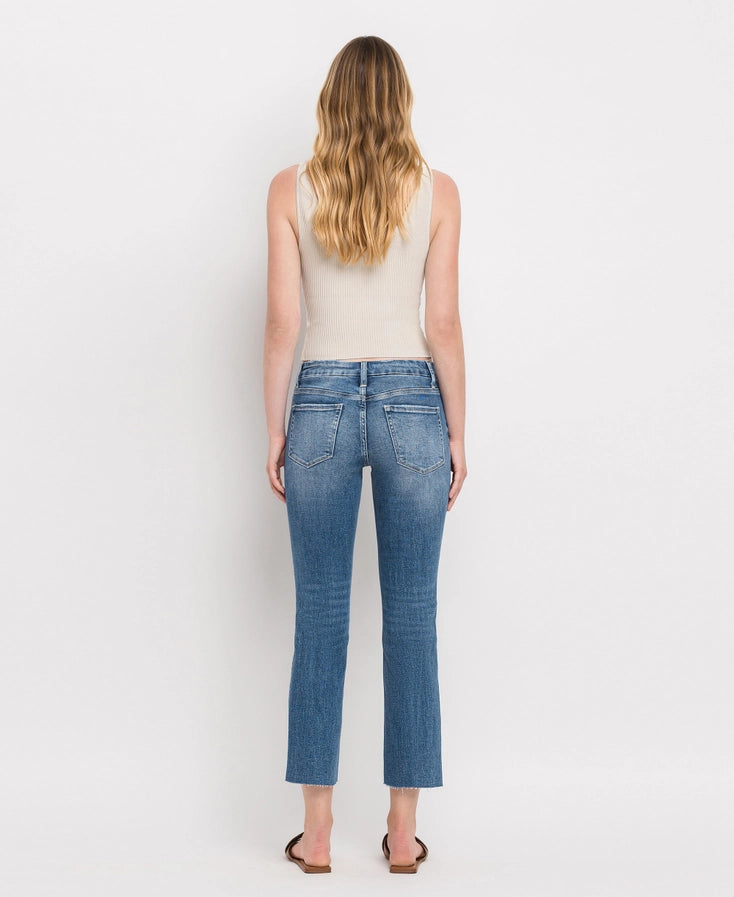 Timeless Slim Straight Jeans Vervet