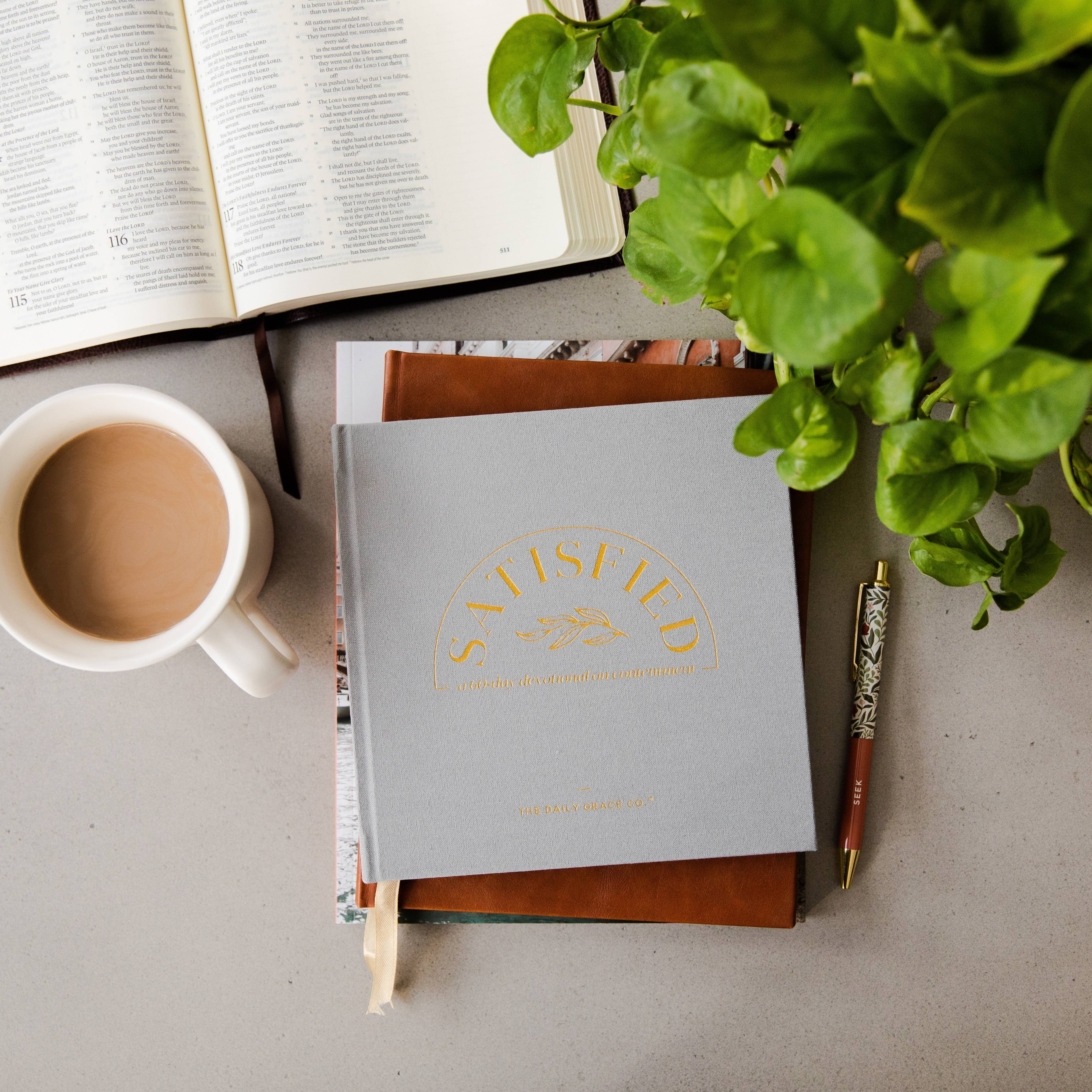 Satisfied | A 60-Day Devotional The Daily Grace Co