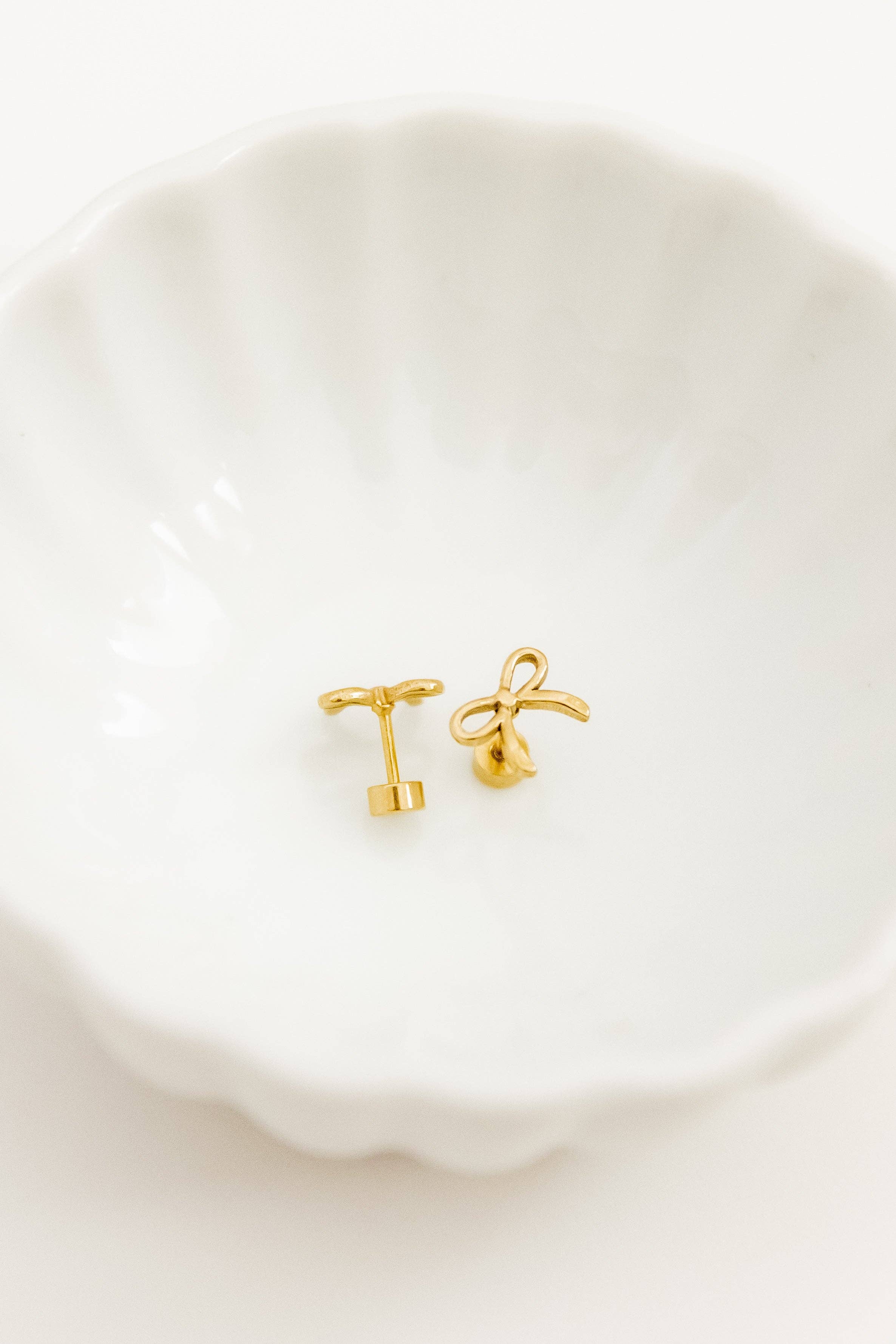 Sadie Bow Stud Earrings