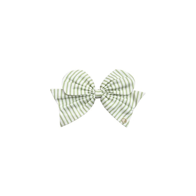 Garden Stripe Magnetic Serving Bow Mary Square