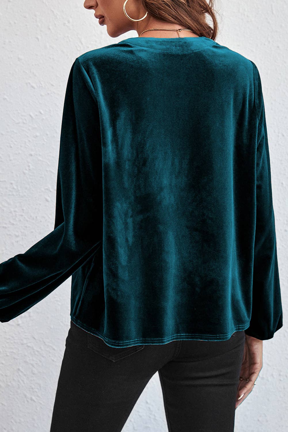 Vivian Velvet Blouse PRETTY BASH