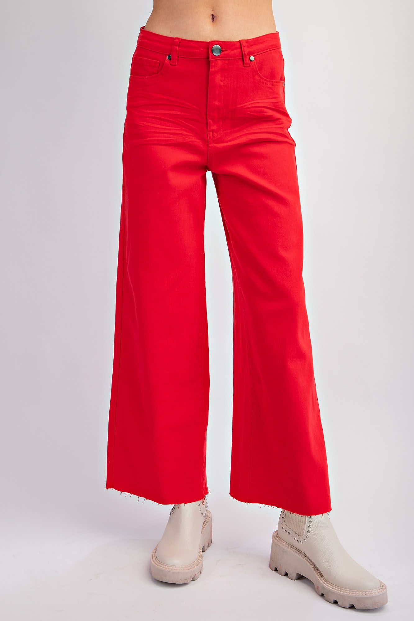 The Hampton Twill Pants – Red Easel