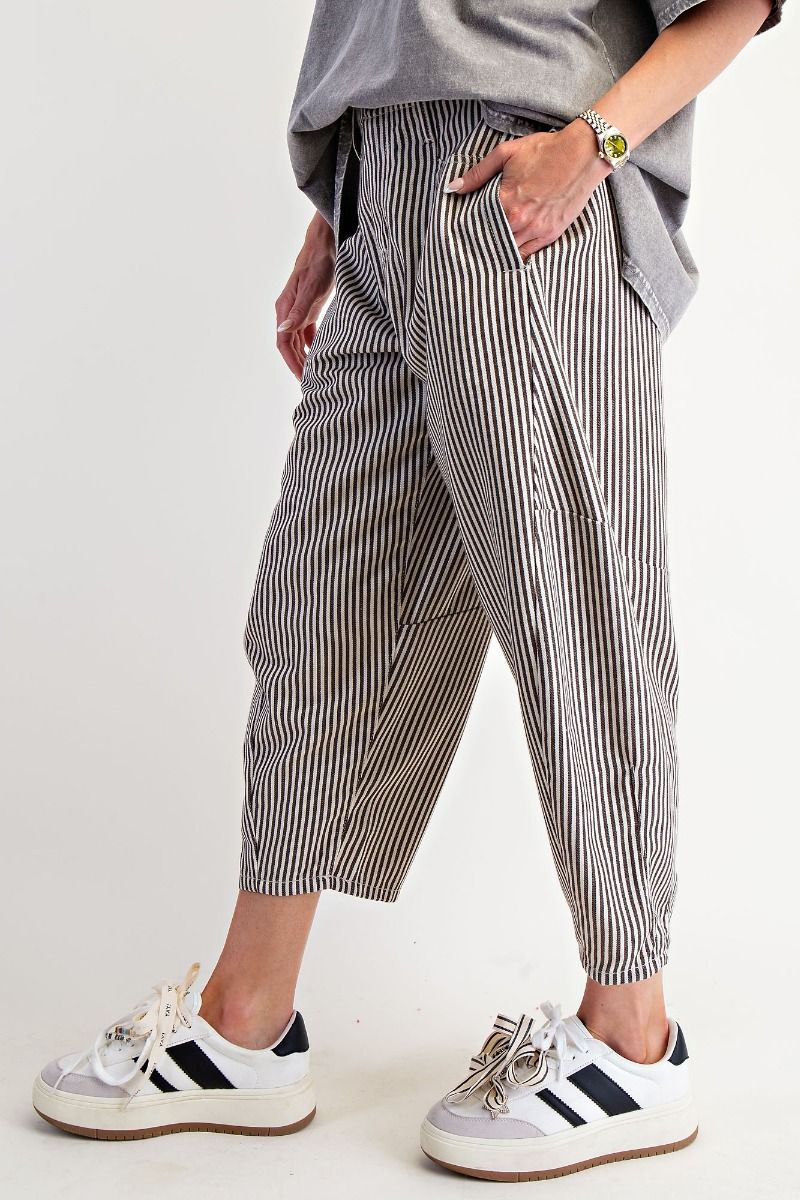 Espresso Time Barrel Pants Easel