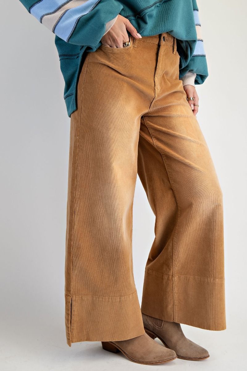 Golden Dune Corduroy Pant Easel
