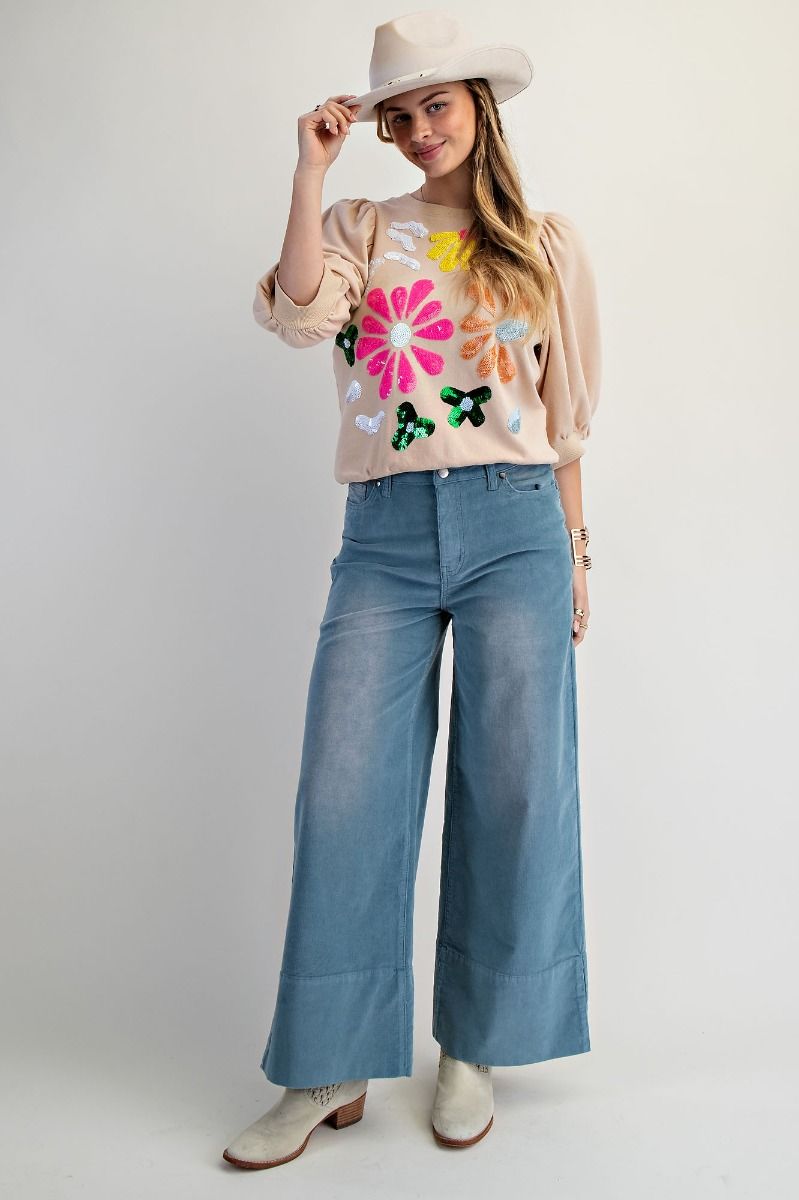 Harbor Mist Corduroy Pants
