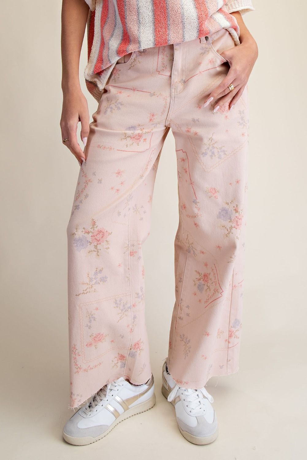 Heirloom Stitch Pants Easel