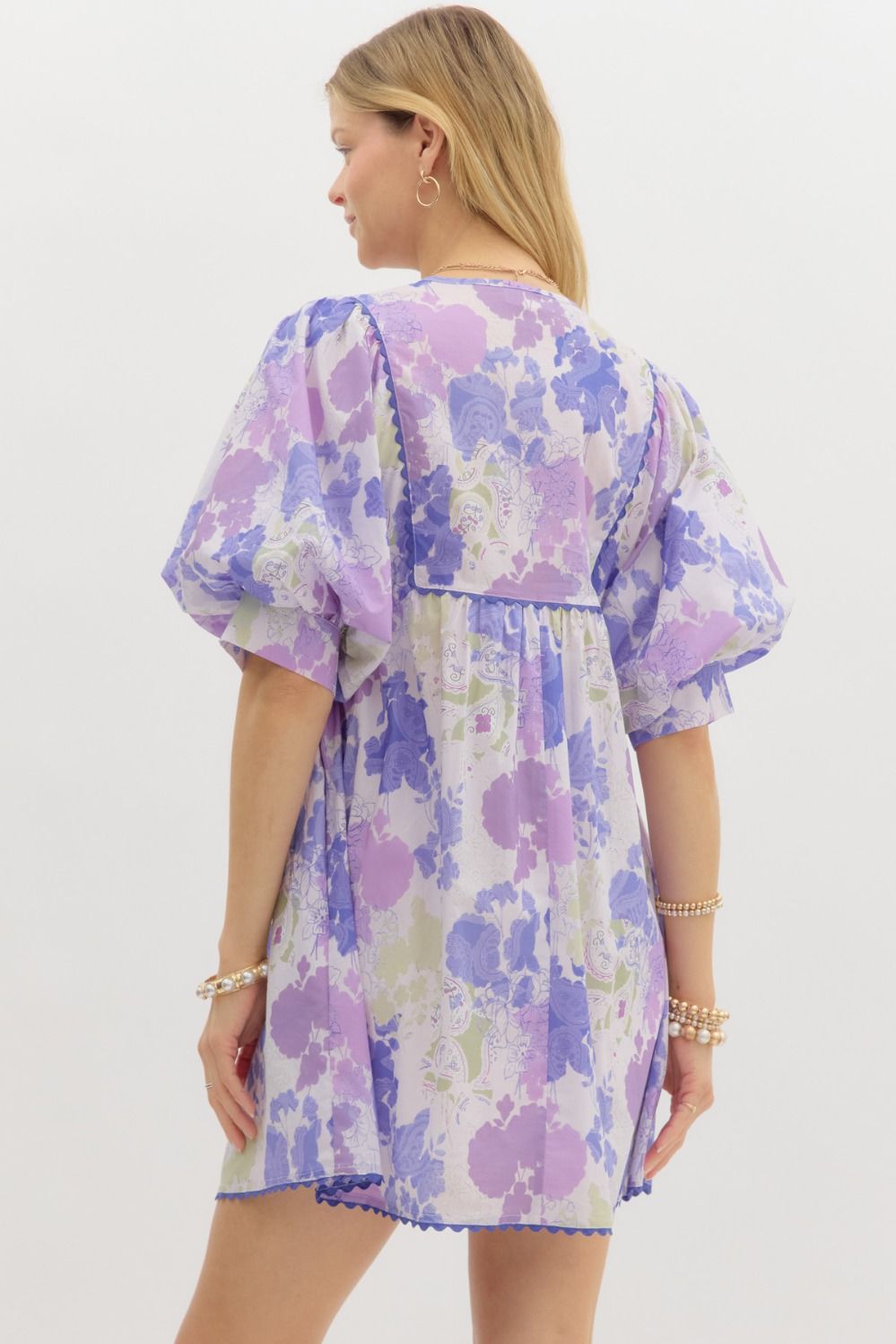 Wisteria Whimsy Dress