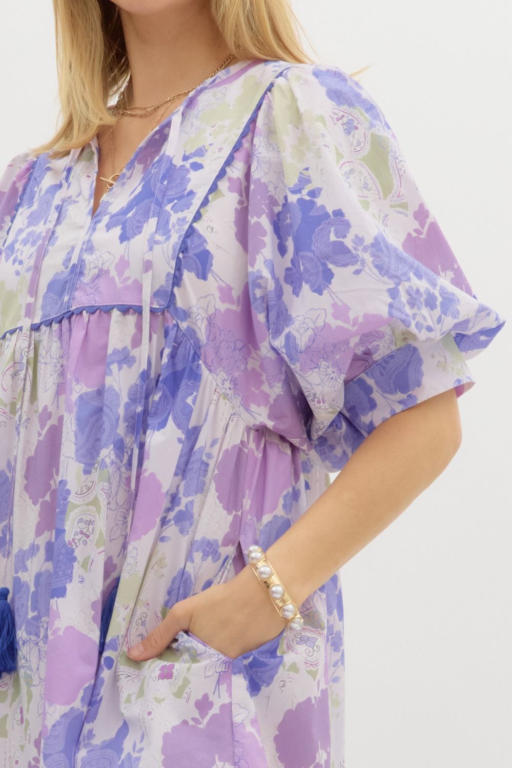 Wisteria Whimsy Dress