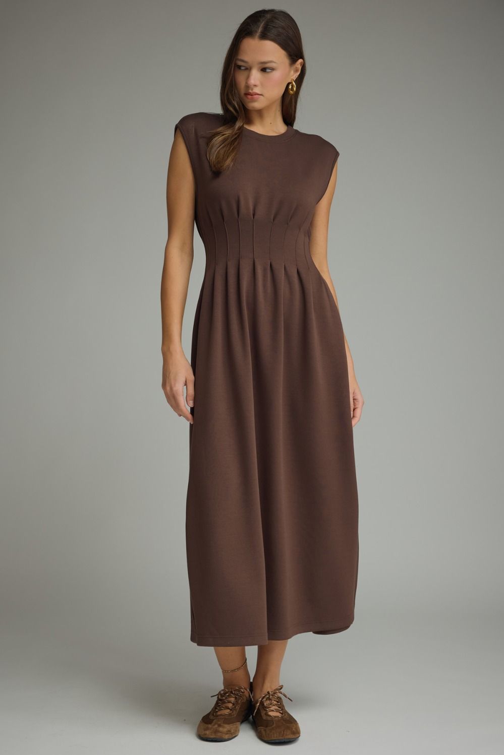 Mocha Manor Dress Entro