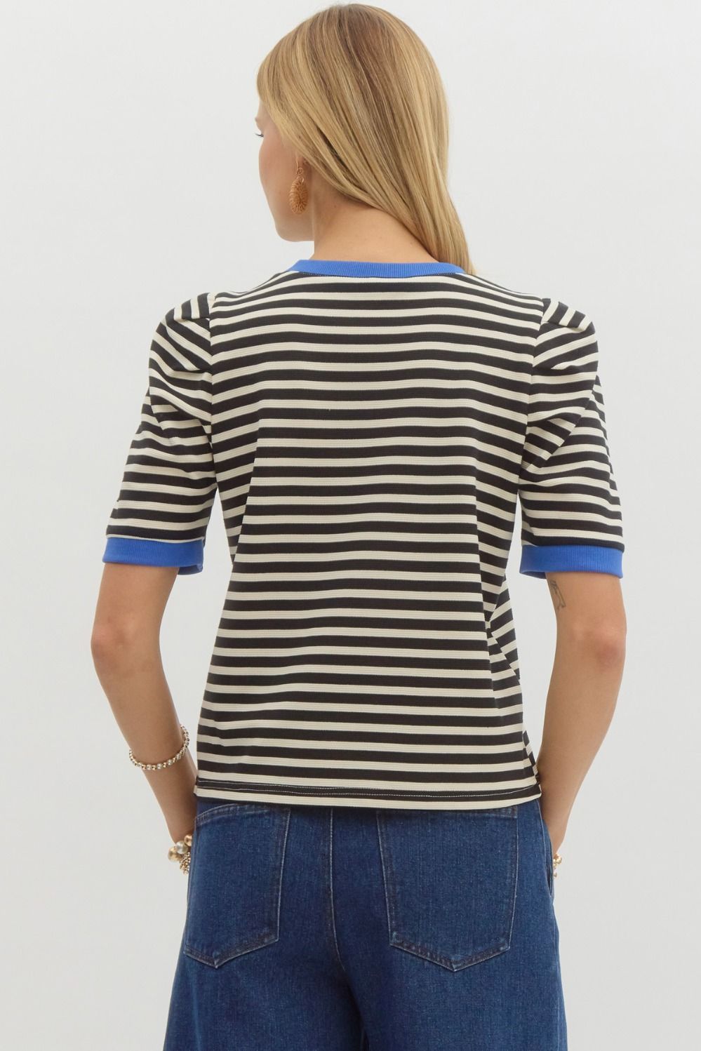 Metro Stripe Top Entro