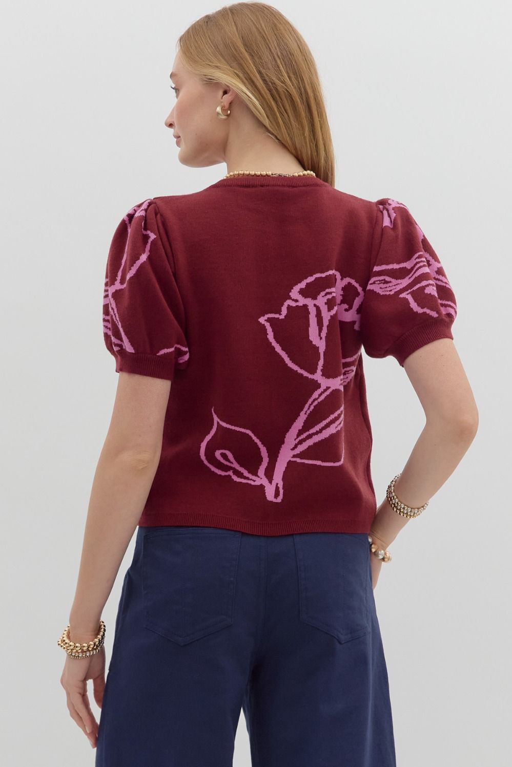 Sketchbook Bloom Sweater