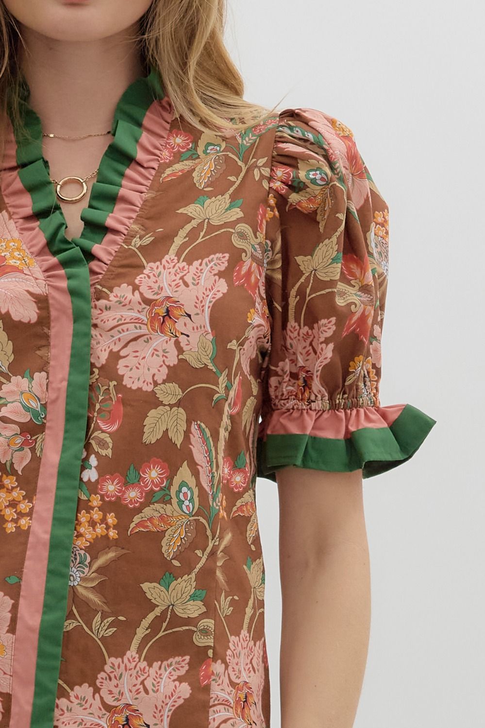 Autumn Bouquet Blouse