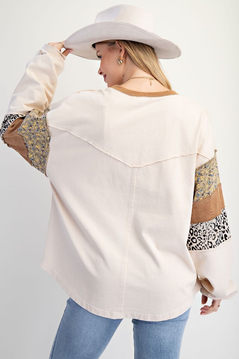 Patchwork Love Pullover