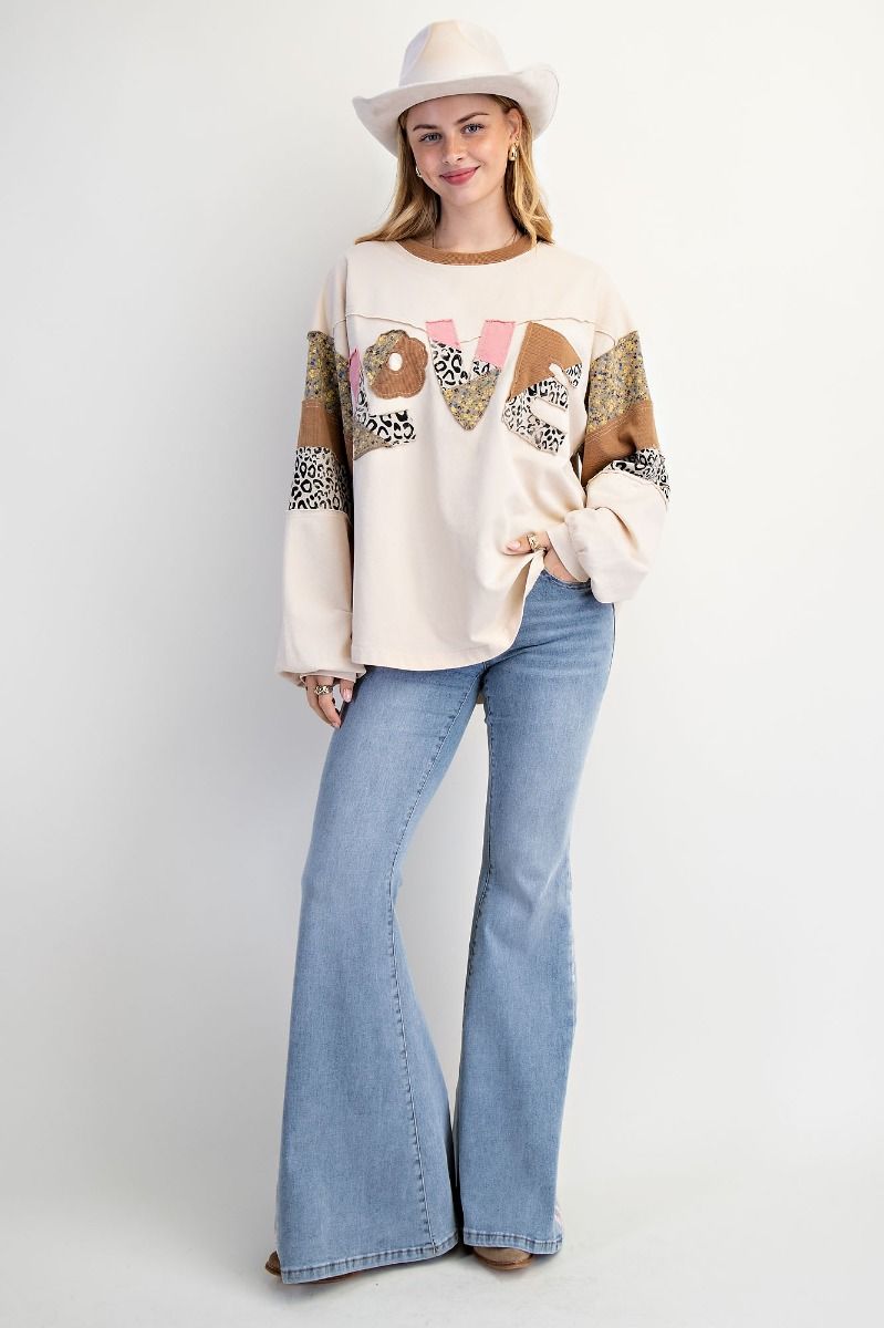 Patchwork Love Pullover