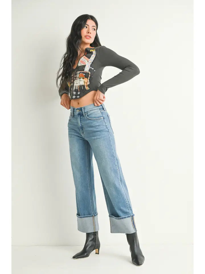 Chic Cuff Jeans JBD