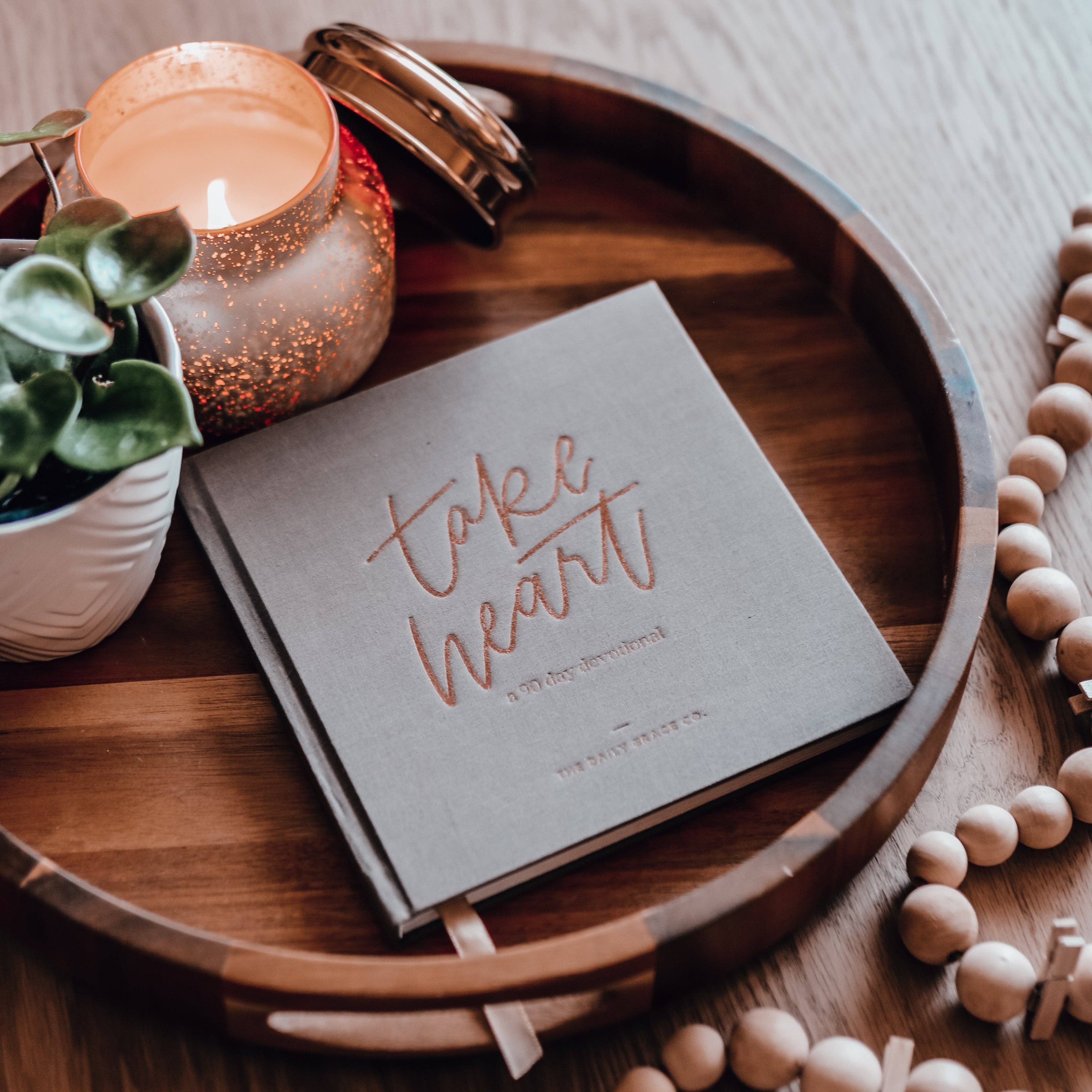 Take Heart | A 90-Day Devotional The Daily Grace Co