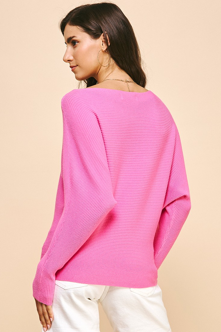 Debi Dolman Sleeves Sweater