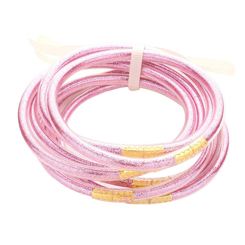 Brights Colored Jelly Bangles JS Collection