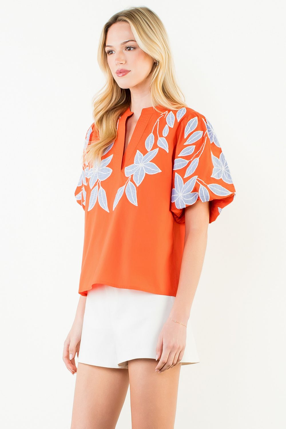 The Citrus Bloom Top THML