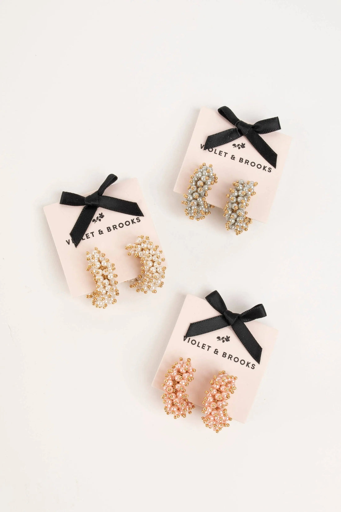 Mini talulah hoop earrings