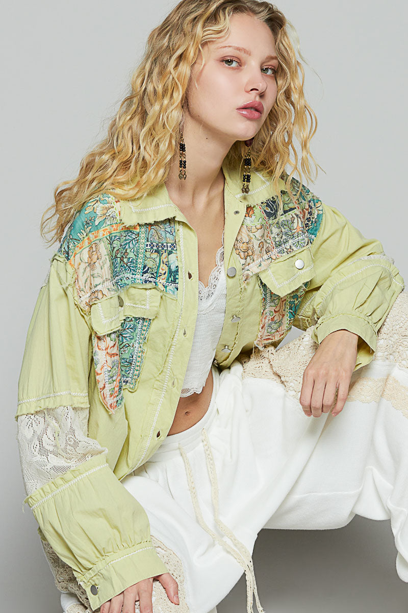 Lauren Lime Jacket