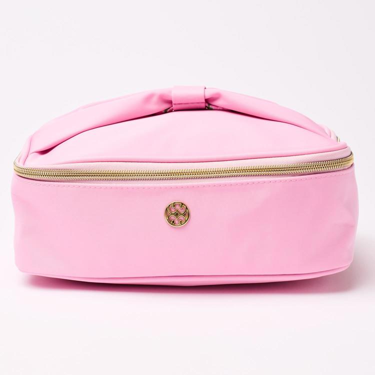Petal Pink Travel Cosmetic Case Mary Square