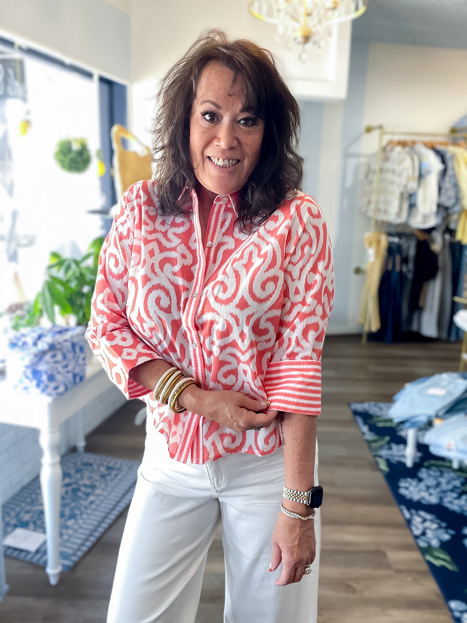 Melon Market Shirt Gretchen Scott