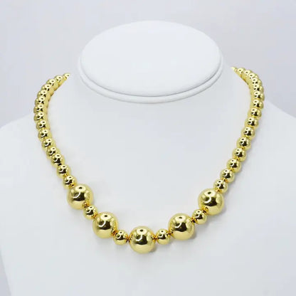 Golden Beads Necklace