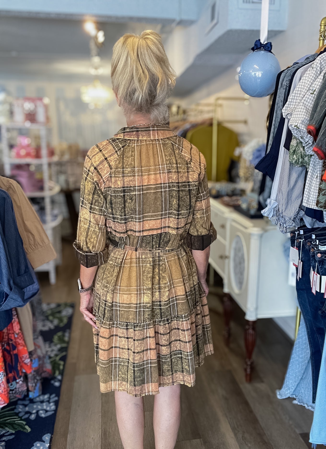 The Autumn Grace Dress Pine Apparel