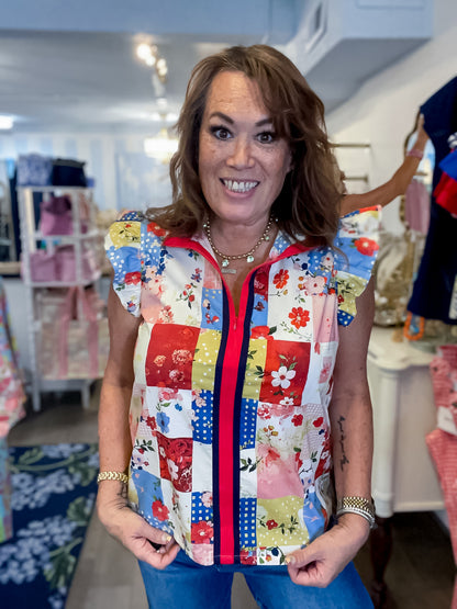 Americana Bloom Top