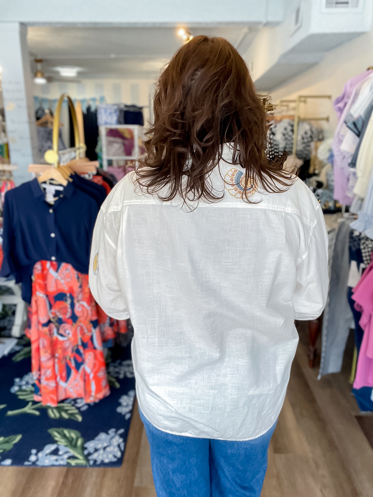 The Seashell Cove Top Blue B