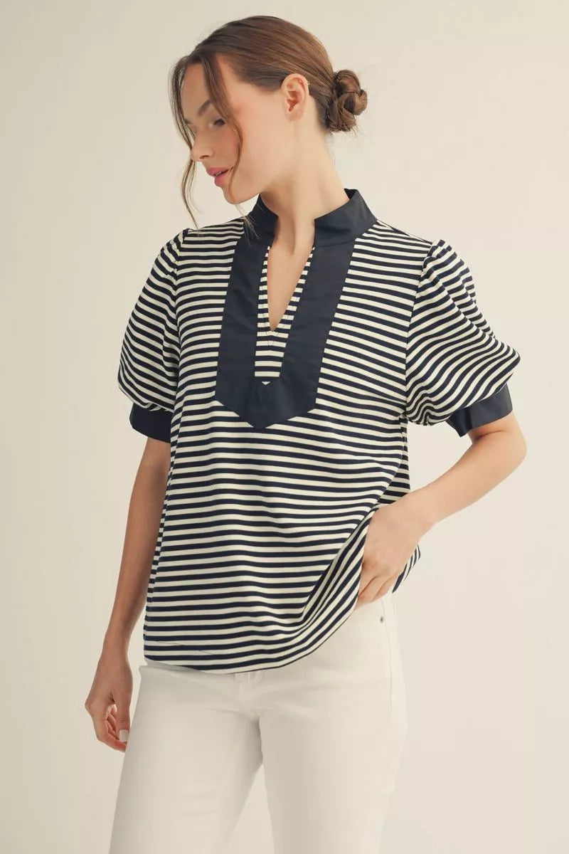 Ashton Stripe Top