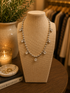 Crystal Drop Necklace – Silver By Yochi Yochi NY