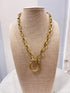 Horseshoe Chain Necklace Yochi NY