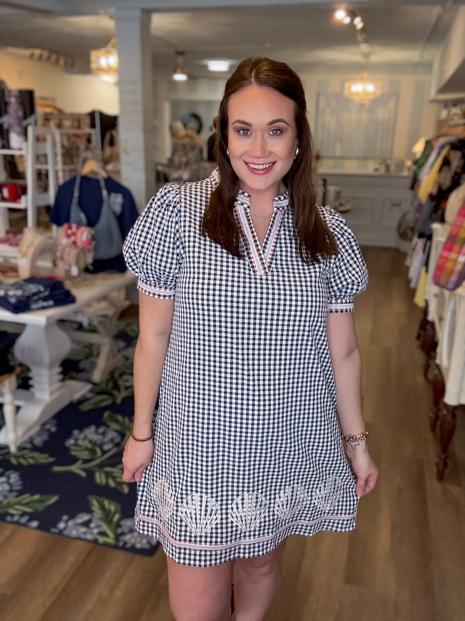 Harper Gingham Dress