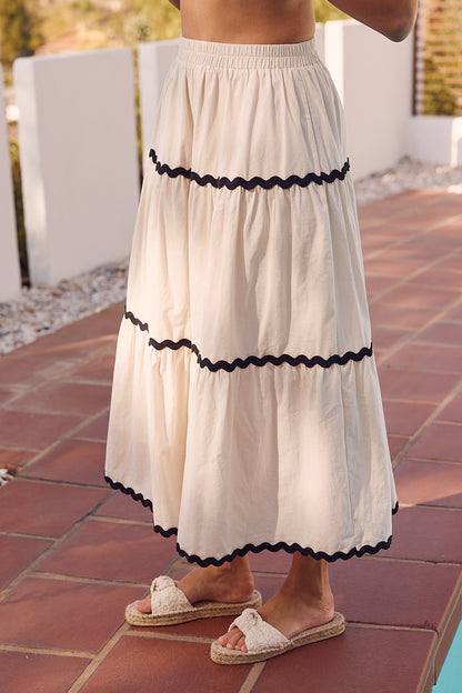 Katie Tiered Maxi Skirt