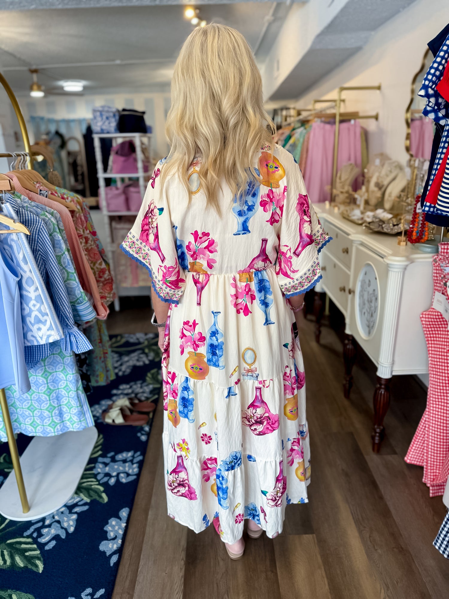 Vanity Blooms Dress Umgee