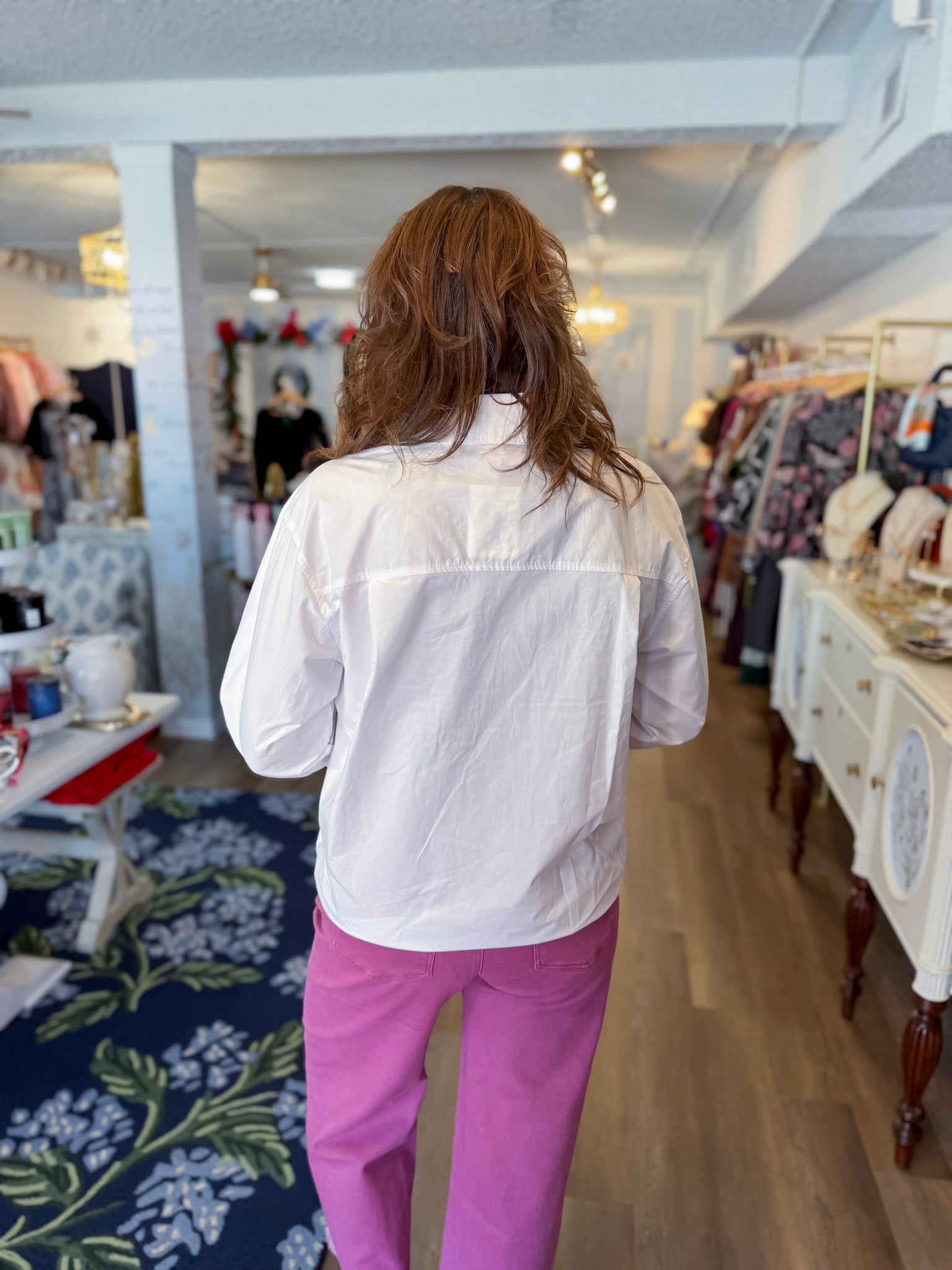 Modern Classic Poplin Shirt Threads of Grace