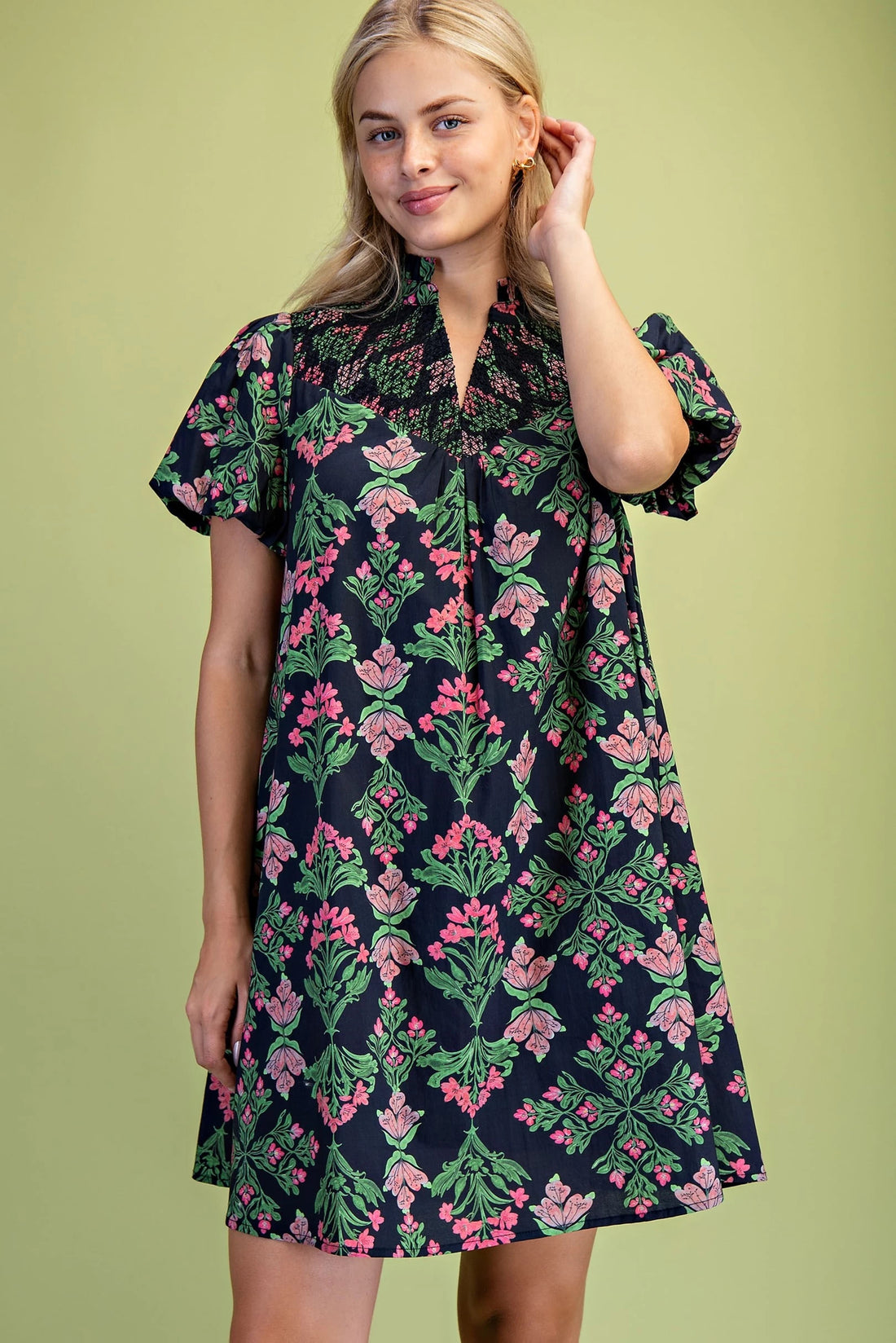 Magnolia Midnight Dress Gigio