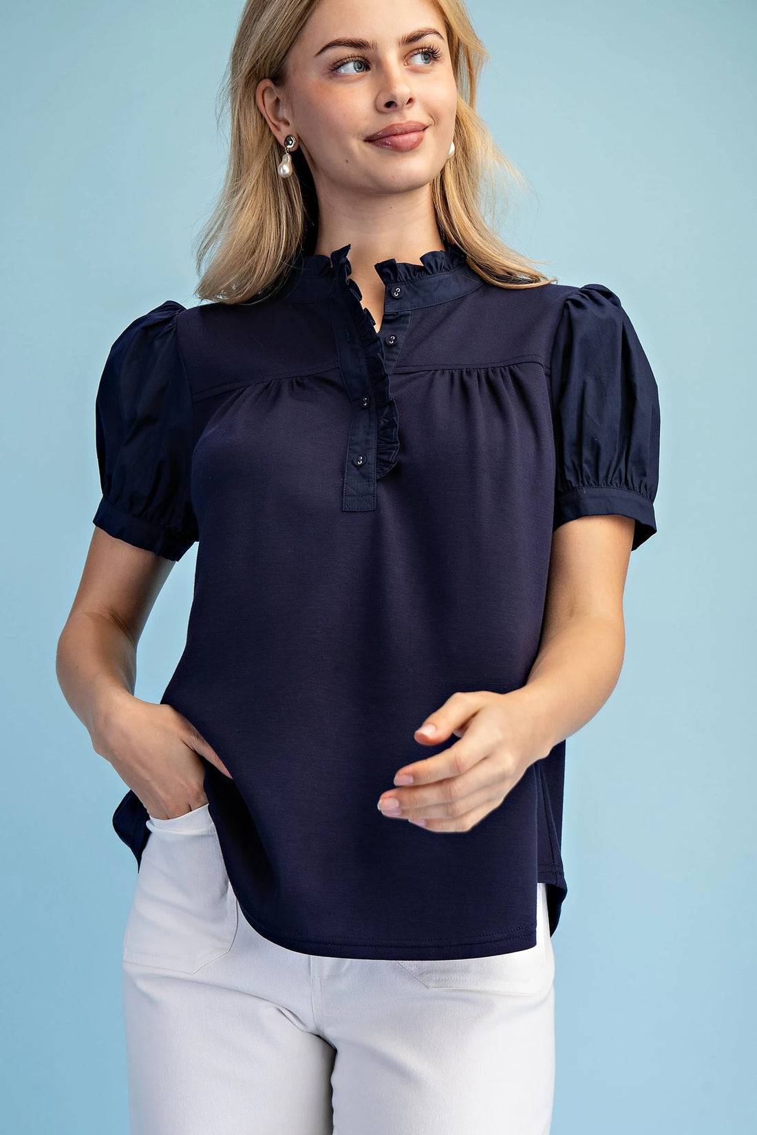Navy Notting Hill Top Gigio