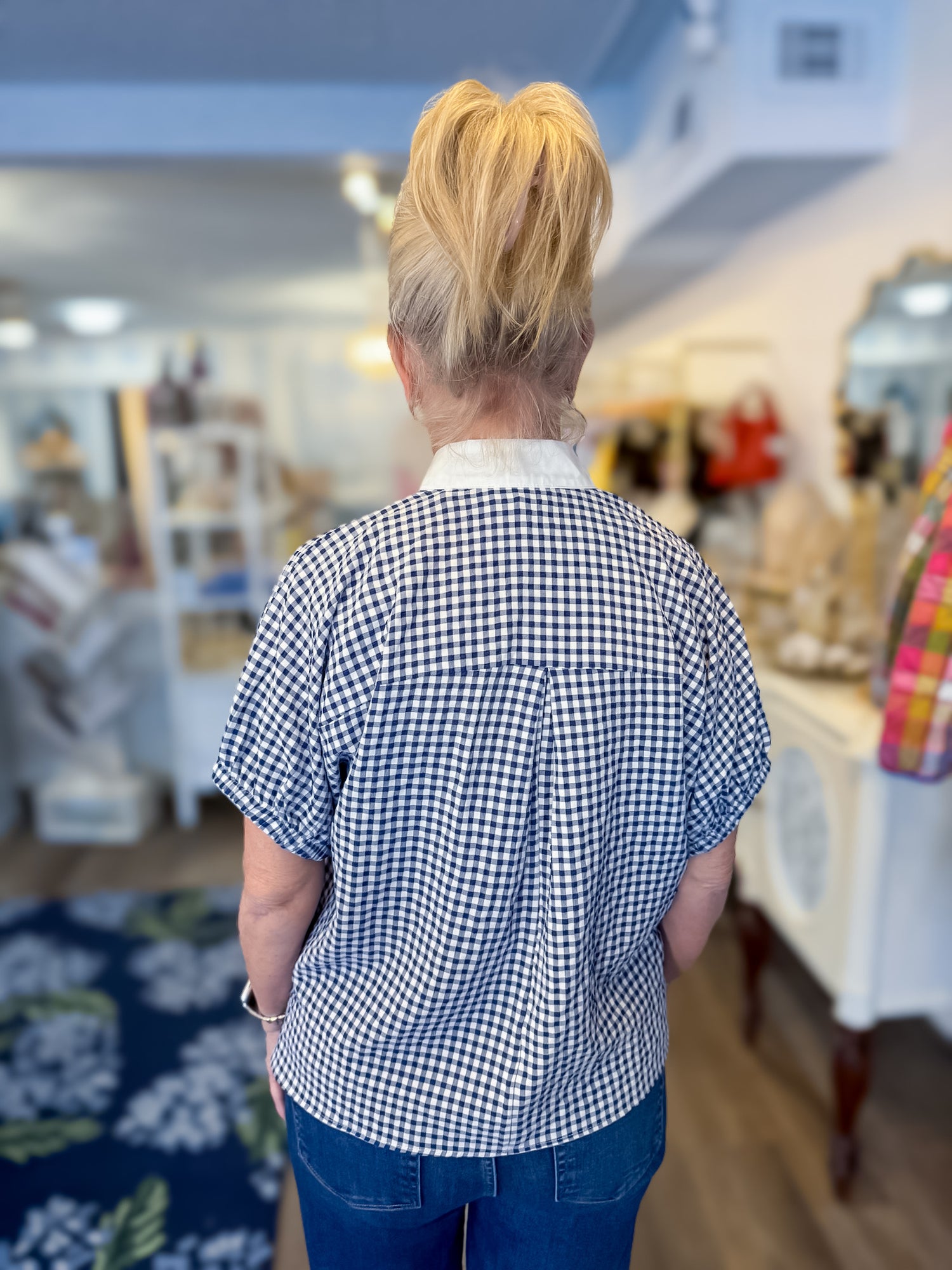 Camden Gingham Popover Entro