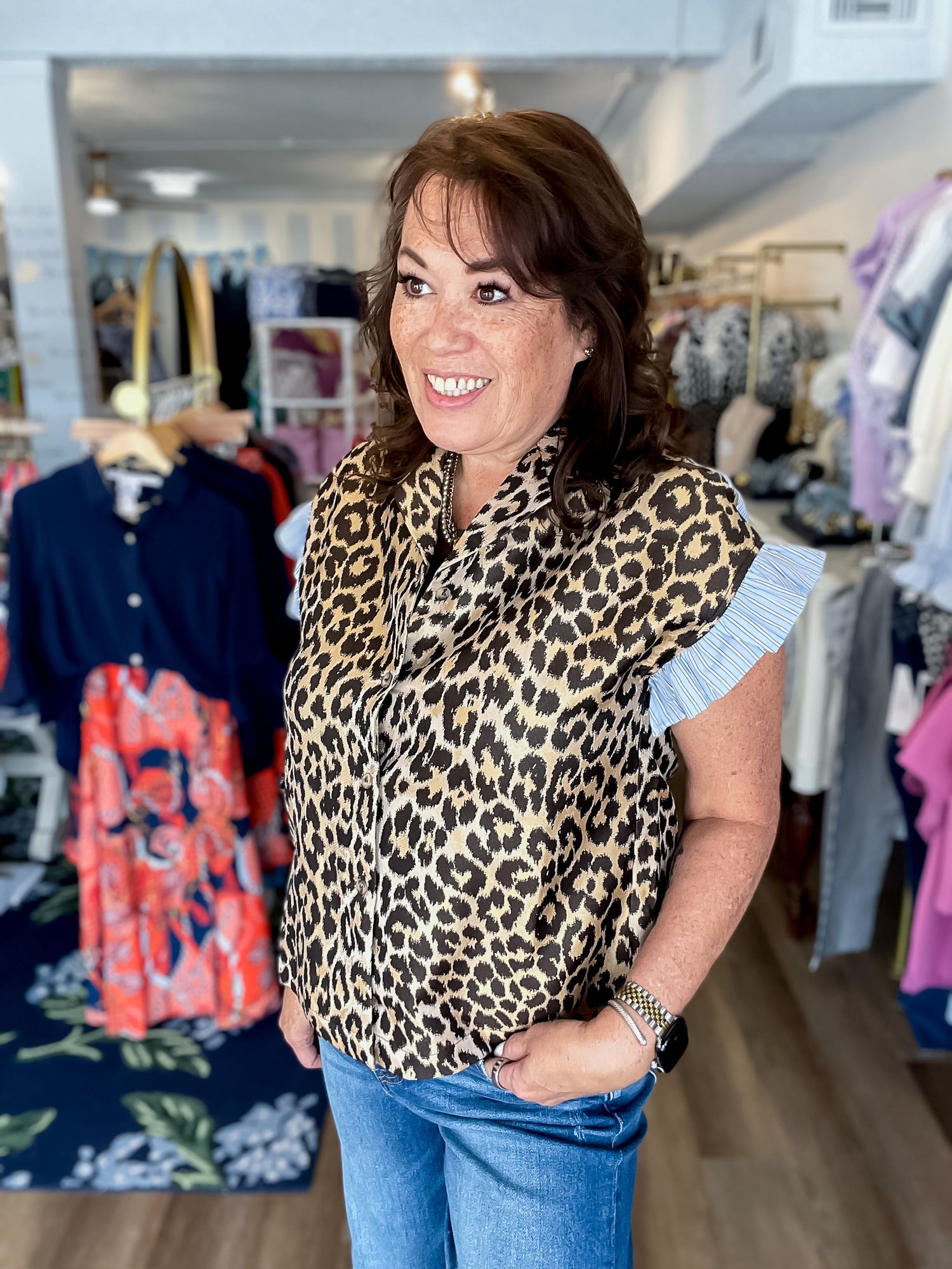 Wild at Heart Blouse See and Be Seen