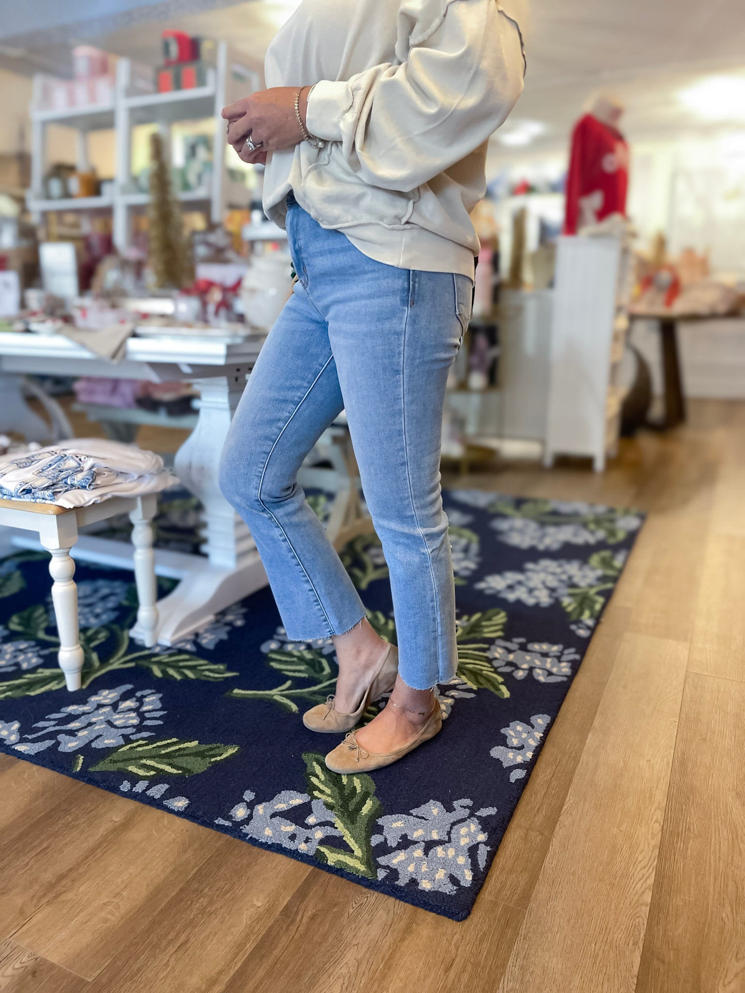 Riverbend Kick Flare Denim Vervet