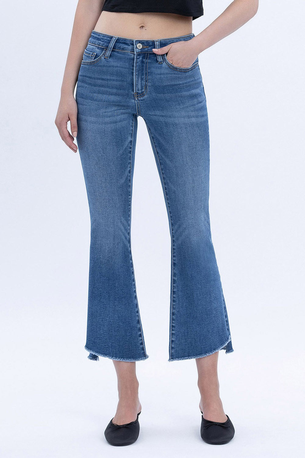 Driftway Crop Flare Jeans