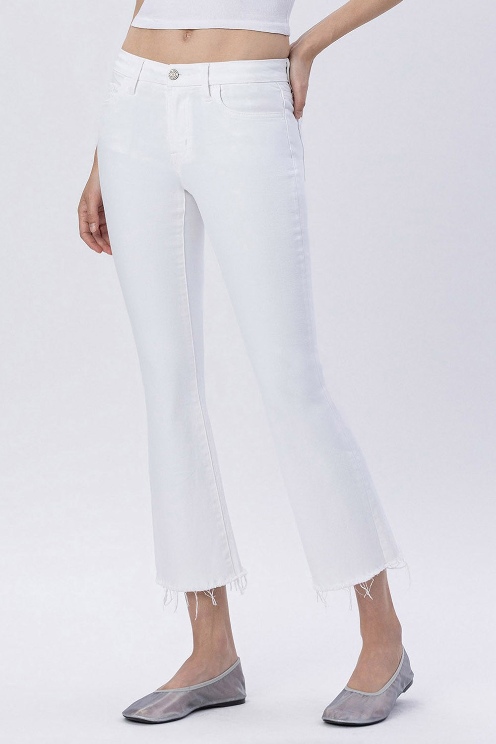 Clean Slate White Jean