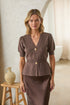 Emerson Knit Top - Brown Skies are Blue