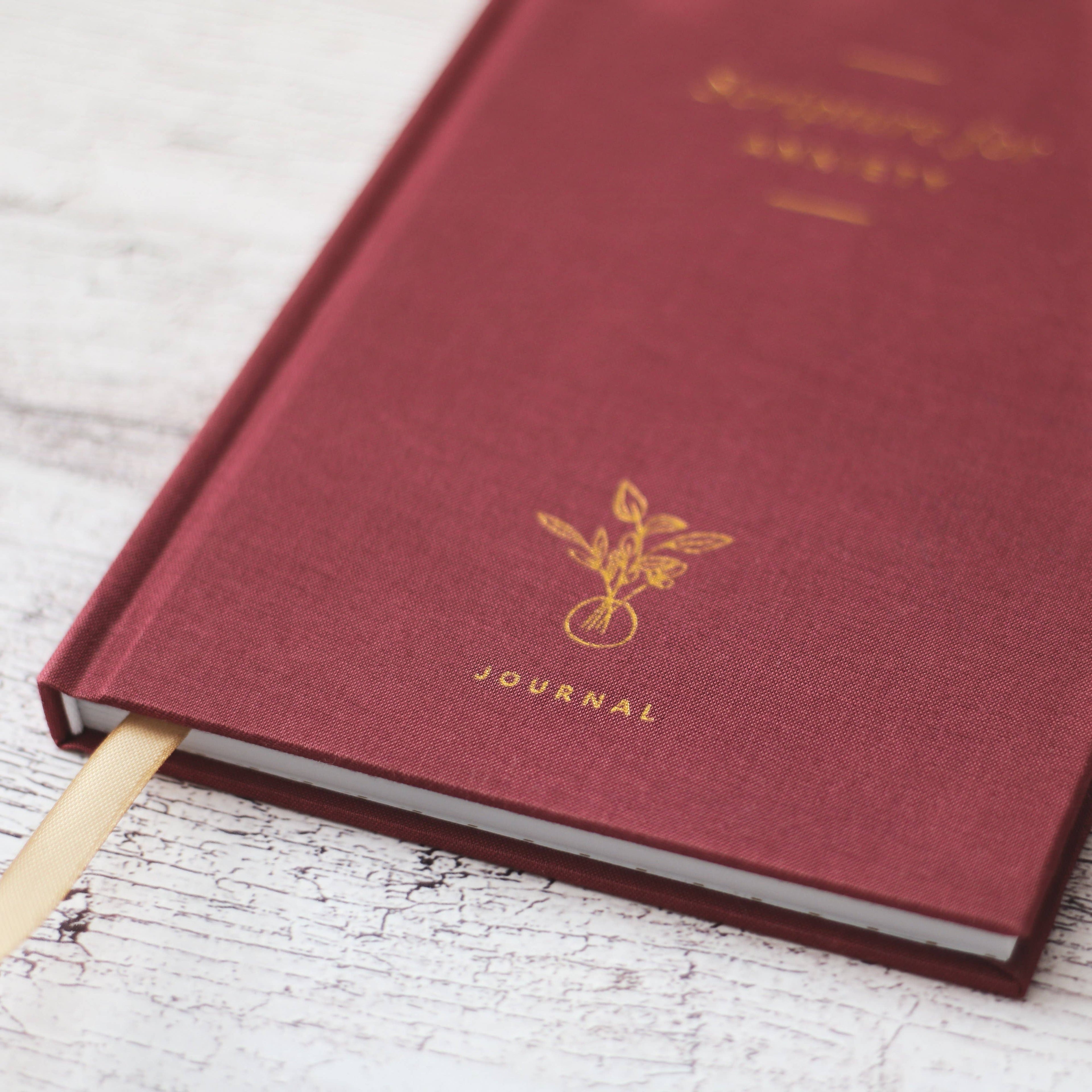 Scripture for Anxiety Journal- 40 Day Journal The Daily Grace Co