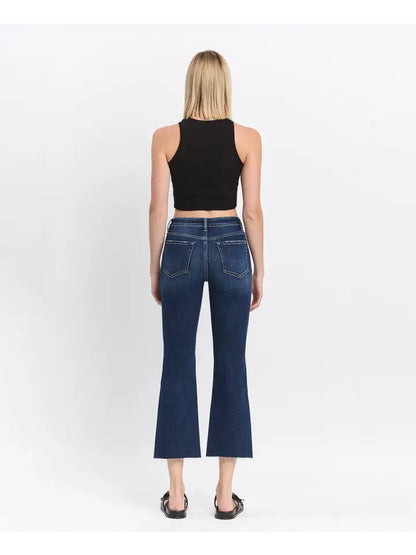 Indigo Rise Flare Jeans Lovervet