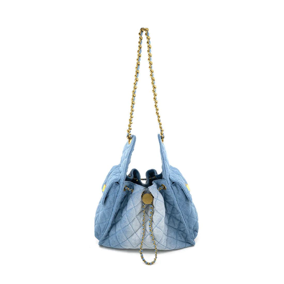 The Bella Quilted Denim Bag BC Bags